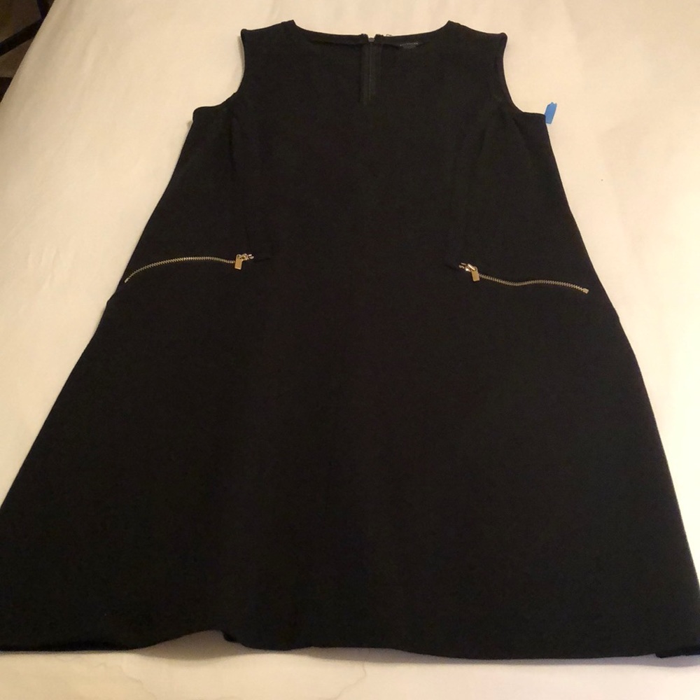 Black sleeveless Ann Taylor dress